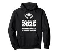 Maturità Istituto Tecnico Meccanica 2025 Felpa con Cappuccio