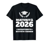 Maturità Istituto Tecnico Meccanica 2026 Maglietta