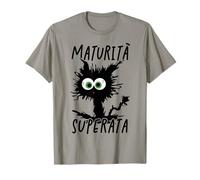 Maturita Superata 2025 Gatto Maglietta