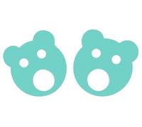 Matuska dena bear rings 160x27mm verde - anelli colorati
