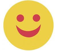 Matuska Denna Emoji Kickboard Giallo - Pagaia per Bambini Gialla