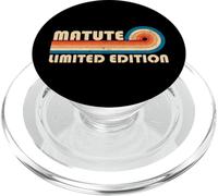 MATUTE Surname Retro Vintage 80s 90s Birthday Reunion PopSockets PopGrip per MagSafe