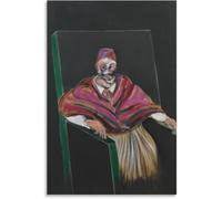 Matvsd Kohecs Francis Bacon Studio per un Papa I Poster Francis Bacon Canvas Wall Art Francis Bacon Stampe Retro Pittura per Home Decor Picture 50x70cm Senza cornice