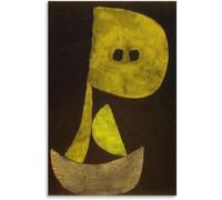 Matvsd Kohecs Poster e stampe astratte di Paul Klee Paul Klee《Volto severo》Arte della parete su tela Paul Klee Pittura per la decorazione dell'immagine della parete domestica 40x65cm senza cornice