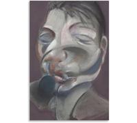 Matvsd Kohecs Ritratto dell'uomo di Francis Bacon Poster e stampe Francis Bacon Arte murale astratta Pittura retrò su tela per la casa 40x55cm senza cornice