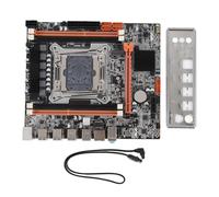 MATX X99H Chipset M ATX Motherboard, LGA 2011v3 V4 DDR4 2666, 128G, NVME, Condensatori Solidi, Costruzione di PCB in Metallo