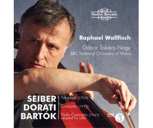 Matyas Seiber Seiber/Dorati/Bartok: Tre Prezzi/Concerto/Viola Concerto (CD)