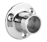 Matybobe Base per Supporto per Barca Base Supporto Rotondo Raccordo Corrimano Acciaio Inossidabile 316 90 Gradi 32 Mm 1,3 Pollici D.E.Tubo con Prestazioni Stabili Cara