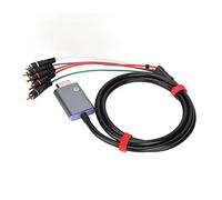 Matybobe Cavo Componente Durevole YPbPr per Uscita AV Plug and Play da 1,8 M Supporta Console NTSC e PAL