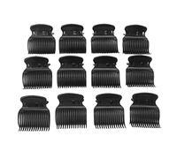Matybobe Clip per Bigodini 12 Pezzi - Clip per Rulli con Presa Forte Facilitare lo Styling e la Permanente dei Capelli - Ideale Uso Domestico e in Salone