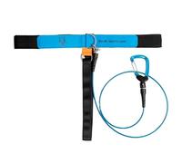 Matybobe Corda per Immersione Ad Alta elasticità, di Sicurezza per Allenamento in Acque Profonde con Cinturino in Gomma Morbida SBR da 1 M (Blu)