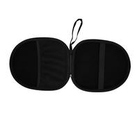 Matybobe Custodia per Cuffie da Viaggio Design Compatto e Durevole per la Serie HD e Altro Materiale EVA 21x19x6 Cm (Nera)