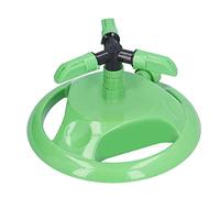 Matybobe Irrigatore per Prato Irrigatore Rotante Ad Acqua Spruzzatore Regolabile con Rotazione Automatica a 360° con a 3 Vie Design Ampia Copertura per Irrigazione del Prato