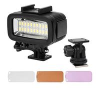 Matybobe Luce Subacquea da 40 M Luce di Riempimento a LED Compatta per Fotografia Subacquea e Video ABS 1 unità