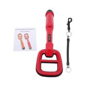 Matybobe Metal Detector Subacqueo IP68 100 Piedi Rilevatore Sommergibile per Immersione Profonda Metal Detector per Immersione Completamente Sommergibile Luce a LED Bobina G (Rossa)