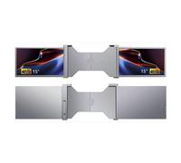 Matybobe Risoluzione Portatile dello Schermo di Espansione del Computer Portatile del Monitor dello Schermo Triplo Risoluzione 1920 * 1080 Installazione Facile Commercianti di Azioni (3)