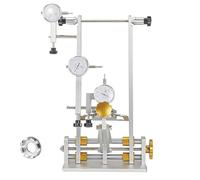 Matybobe Supporto per centraggio ruota ruota ruota strumento di riparazione con misuratore per sgancio rapido e asse a innesto