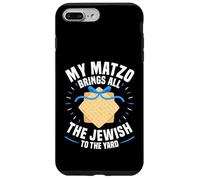 Matzah, coordinatore dei seder alimentari ebraici, porta tutto Matzo Custodia per iPhone 7 Plus/8 Plus