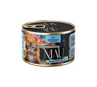 MAU Paté e Filet Scorfano con viola tricolore 185 g cibo umido per gatti
