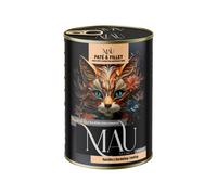 Mau Paté e Filetto - anatra con mirtilli rossi e melissa per gatti sterilizzati 400 g