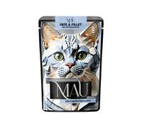 MAU Paté e Filetto Cervo con bacche di Kamchatka 85 g cibo umido per gatti sterilizzati