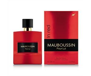 Mauboussin For Him In Red EDP 100 Ml per chi cerca una fragranza distintiva, per un profumo elegante e duraturo, 100 ml