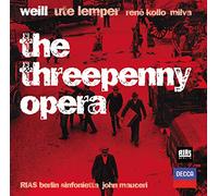 Mauceri( Direttore), Ute Lemper, Rene Kollo, Helga Dernesch E Milva - The Threepenny Opera (L'Opera Da Tre Soldi)(Opera Completa)