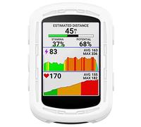 Maucoray Custodia Protettiva Compatibile per Garmin Edge 840/Edge 540 Ciclismo Computer, Morbido Silicone Bike Protector Bumper Cover (bianco)