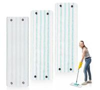 Mauepersu Set di 3 panni di ricambio in microfibra per Leifheit Combi/Clean Twist M Micro Duo 42 x 14,5 cm, facile da fissare, per rimuovere tutte le macchie