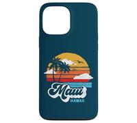 Maui Beach Hawaii Vintage Surf Throwback 80s Graphic Custodia per iPhone 13 Pro Max