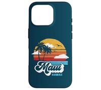 Maui Beach Hawaii Vintage Surf Throwback 80s Graphic Custodia per iPhone 16 Pro