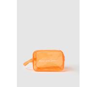 MAUI, Beauty Case Da Uomo In Pvc Arancione Con Chiusura Zip, Arancione, Taglia: ONE SIZE