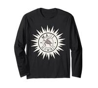 Maui Hawaii Tartaruga Marina Sole Immersioni Surfer Souvenir Maglia a Manica