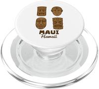 Maui Hawaii Tiki Gods Hawaiian Tikis Totem Maschera Souvenir PopSockets PopGrip per MagSafe