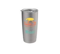 Maui Hawaii Vintage Sunset Bicchiere termico in acciaio inox doppia parete