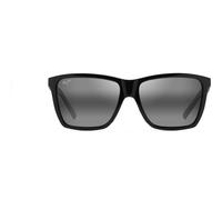 Maui Jim Cruzem Occhiali, Nero Lucido, 57-15-140 Unisex-Adulto