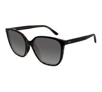 Maui Jim Donna Maui Jim MJ0871S 001 Occhiali da sole Iniettato Nero Grigio Farfalla