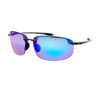 Occhiali da Sole Maui Jim Hookipa B407-11 Polarizzati - 64/17/130