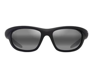 Maui Jim Haulani MJ0349S 001 Polarized, Polarizzato, Nero, Plastic, Unisex occhiali da sole 62