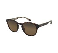 Maui Jim Mj0636s002 Occhiali, Shiny Dark Havana W/Trans Yllw, 50-20-145 Unisex-Adulto