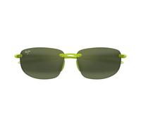 Maui Jim Ho'okipa Mj0407s Occhiali Da Sole Unisex Verde Squadrato Verde 64mm Polarizzato