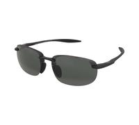 Maui Jim Hookipa Ultra AF Sunglasses, Nero Opaco, 60-14-145 Unisex-Adulto