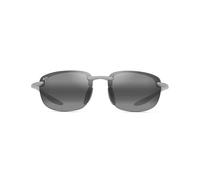 Maui Jim Hookipa Ultra Sunglasses, Metallo Opaco Argento, 63-15-140 Unisex-Adulto