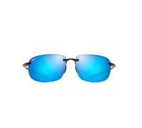 Maui Jim Ho'okipa XL Occhiali, Grigio Traslucido, 67/15/138 Unisex-Adulto