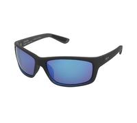 Maui Jim Occhiali da sole Kanaio Coast B766-08C Opaco traslucido blu/nero lenti Blue Hawaii 61 mm