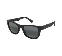Maui Jim Kaulike Sunglasses, Nero Opaco, 53-19-145 Unisex-Adulto