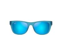 Maui Jim Kaulike Sunglasses, Matte Trans Blue, 53-19-145 Unisex-Adulto