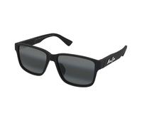 Maui Jim Occhiali da sole Kuniahi AF 688-02 Nero opaco 58-16-145 Unisex