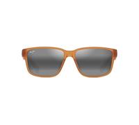 Maui Jim Kuniahi AF Sunglasses, Arancione Opaco Trasparente, 58-16-145 Unisex-Adulto