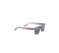 Maui Jim Kuniahi AF Sunglasses Unisex Adulto, Trasparente/Grigio (Matte Transparent Grey), 58-16-145